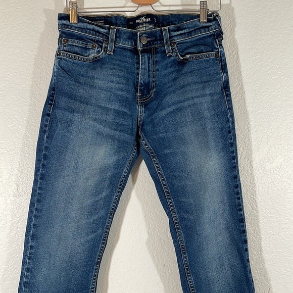 HOLLISTER SLIM STRAIGHT EPIC FLEX With Pockets SIZE 29x32 - Picture 2 of 12